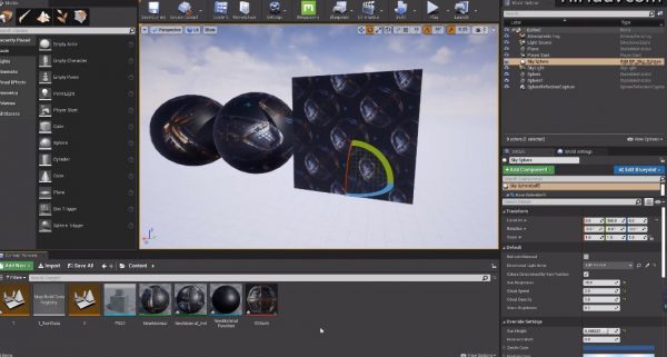 UE4场景制作,创造你的世界,入门到精通视频教程 价值266元插图1 UE4场景制作 视频截图