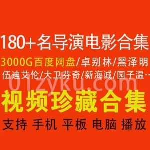 180+世界知名导演代表作品3000G百度网盘电影资源合集，包含伍迪艾伦/卓别林/园子温/新海诚/大卫芬奇……等_赚钱插图