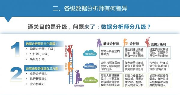 0基础数据分析师的通关升级实战课程,视频+资料完整版下载 价值169元插图1 数据分析师分级