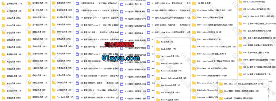 ALL YOGA全是瑜平台网课瑜伽系列会员课349G百度网盘资源合集，包含瑜伽基础进阶学习/孕产瑜伽/阴瑜伽/流瑜伽/艾扬格瑜伽……等系列_赚钱插图1
