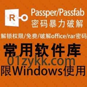 知名密码暴力破解软件Passper+Passfab系列免付费汉化解锁权限版合集，可以破解移除PPT/WORD/EXCEL/PDF/RAR/ZIP打开密码和编辑权限密码_赚钱插图