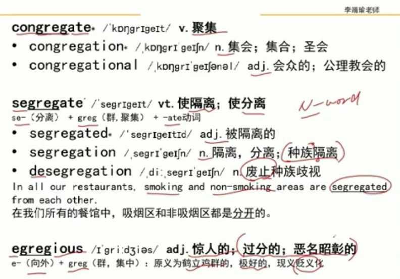 李靖瑜英语20000词:新思维词汇速记与应用,130节zui新完整版 价值7980元插图1 新思维词汇速记与应用 视频截图