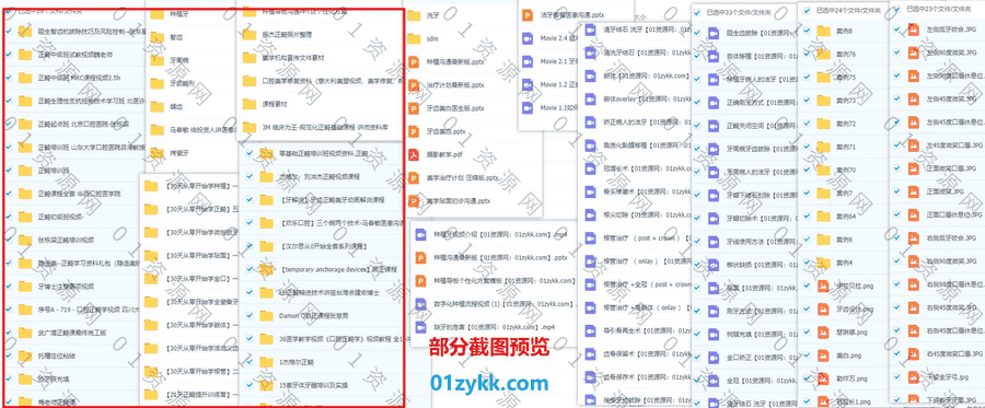 734G牙医培训牙齿正畸矫正视频课程+电子版素材百度网盘资源合集，包含美牙/拔牙/种植嵌体贴面/根管治疗/树脂美学修复/热牙胶充填……等_赚钱插图1