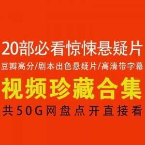 【20部高分惊悚悬疑片合集】【百度网盘】高清珍藏/网盘点开即看_赚钱插图