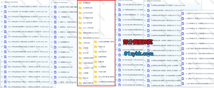 26套尤尤面相易经风水八字课程网盘资源合集，包含宗师命理/修复疗愈调频/疗愈师/7天心力修行课/内在修行启蒙/人生剧本2.0/人格能量…等_赚钱插图1