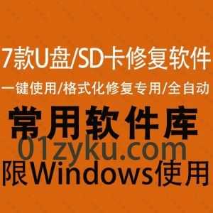 7款U盘/SD卡/TF卡故障修复强制格式化软件合集，包含FormatTool/mformat/USB Format Tool/USB Flash Drive Format Tool……等知名软件_赚钱插图