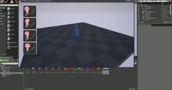 UE4虚幻引擎VR交互虚拟漫游完全流程教学,带你玩转虚幻4 百度网盘 价值358元插图1 UE4虚幻引擎VR交互虚拟漫游完全流程教学 视频截图