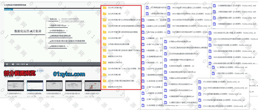 46G轻语社群VIP年会员网赚课程百度网盘资源合集，包含拼多多电商运营/爆款商品打造/店铺管理实操……等内容_赚钱插图1