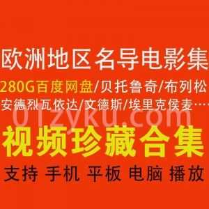 44位欧洲意大利/德国/法国/英国等地区知名导演代表作电影280G百度网盘资源合集，包含贝托鲁奇/布列松/文德斯/安德烈瓦依达…等导演_赚钱插图