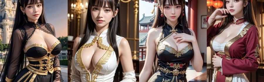 AI绘画神器:Stable Diffusion 绿色汉化版,傻瓜式安装即用(免费) 神器插图1 AI软件Stable Diffusion 生成图片