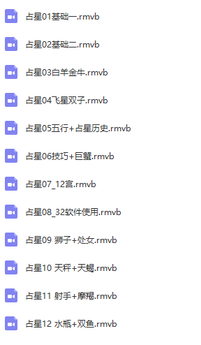 【零基础学占星】入门进阶教学/12星座/视频详解/附电子书_赚钱插图3