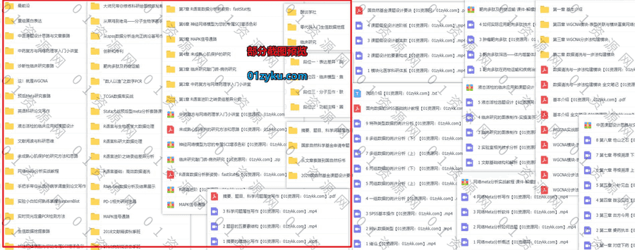 142G解螺旋医学科研付费会员体系课/先锋班/精品课百度网盘资源合集，包含guojia自然科学基金申请/酸谈学社/生信数据挖掘/临床研究……等_赚钱插图1