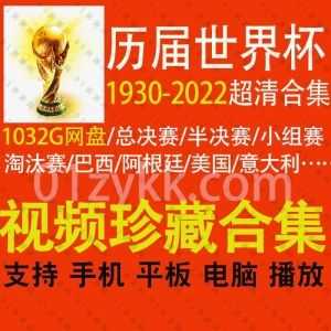 2022年-1930年历届世界杯比赛视频超清4K/1080P百度网盘资源合集，包含历届世界杯总决赛/半决赛/小组赛/淘汰赛/开幕式/闭幕式……等视频_赚钱插图