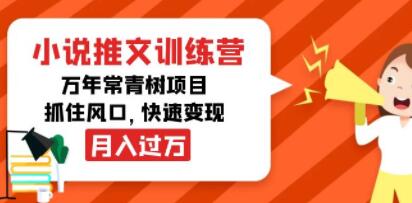知乎小说推文训练营