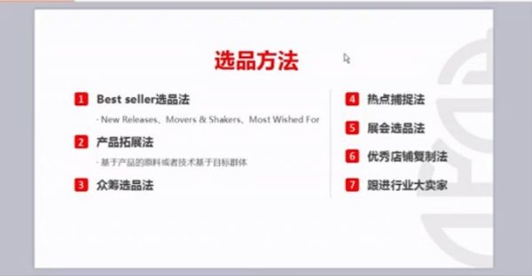 喜课(大卖家):亚马逊培训课程(基础班+中级班+高级班),云盘下载37.5G 价值3999元插图4 亚马逊培训课程 视频截图