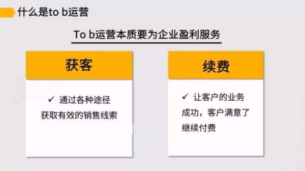 To B运营:低成本获客与续费,B端运营人员能力提升培训课(完整版) 价值399元插图3 To B运营:低成本获客与续费 视频截图