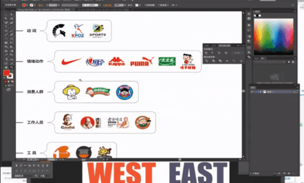 品牌logo&VI设计实战班,企业标志形象设计,视频课程下载 价值2650元(更新第3期)插图2 品牌Logo·VI设计实战班(第2期) 视频截图