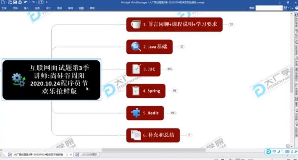 尚硅谷Java互联网面试题第三季,大厂面试知识点视频教程 免费下载插图1 Java大厂面试题第三季 视频截图