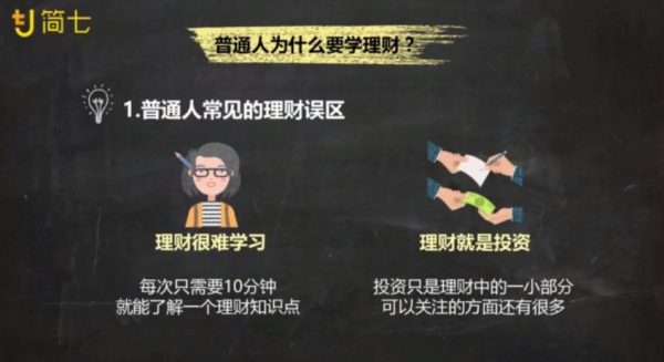 简七理财训练营,每个人都应该掌握的投资理财技巧 价值799元插图2 跟简七学理财 视频截图