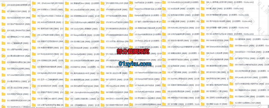 130套极客时间视频+音频学习课程250G百度网盘资源合集，包含深度学习/人工智能/前端后端/编程开发/技术实战……等学习内容_赚钱插图1