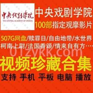 100部ZY戏剧学院影视编导专业指定观摩的经典影片507G网盘资源合集(超清带字幕)，包含柯南上尉/法国香颂/自由地带/情来自有方…等电影_赚钱插图