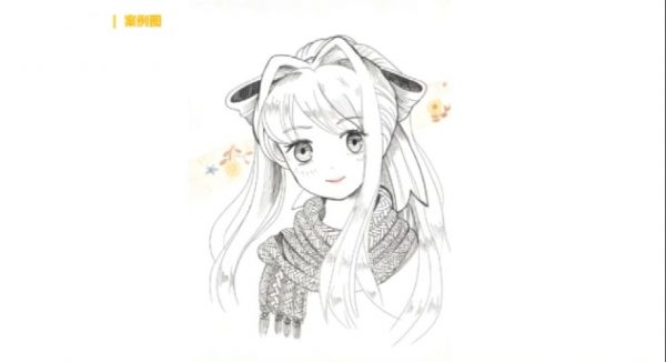 人物线描课,流动的线条艺术素描视频课程 价值1600元插图1 人物线描课 视频截图