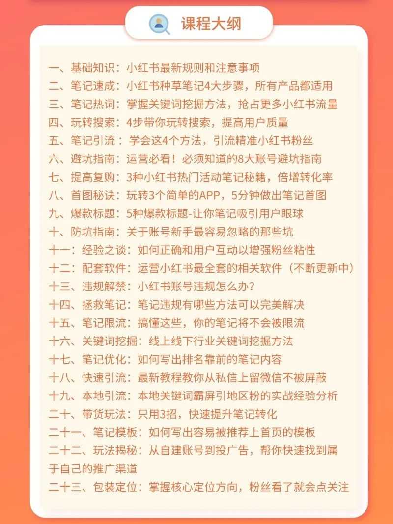 【副业1986期】小红书爆款推广引流训练课第十期，手把手带你玩转小红书，轻松月入过万插图(1)